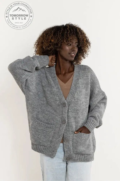 Cardigan mit Jackentaschen - Tomorrow Style