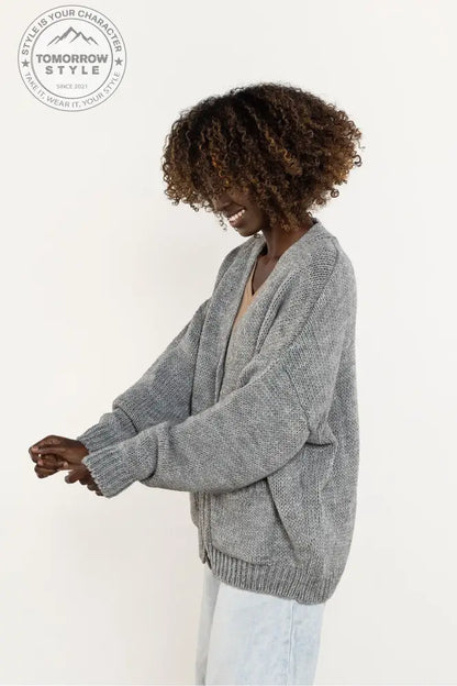 Cardigan mit Jackentaschen - Tomorrow Style