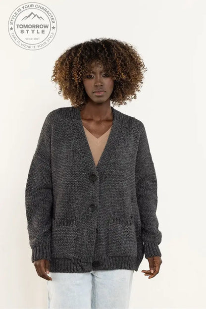 Cardigan mit Jackentaschen - Tomorrow Style