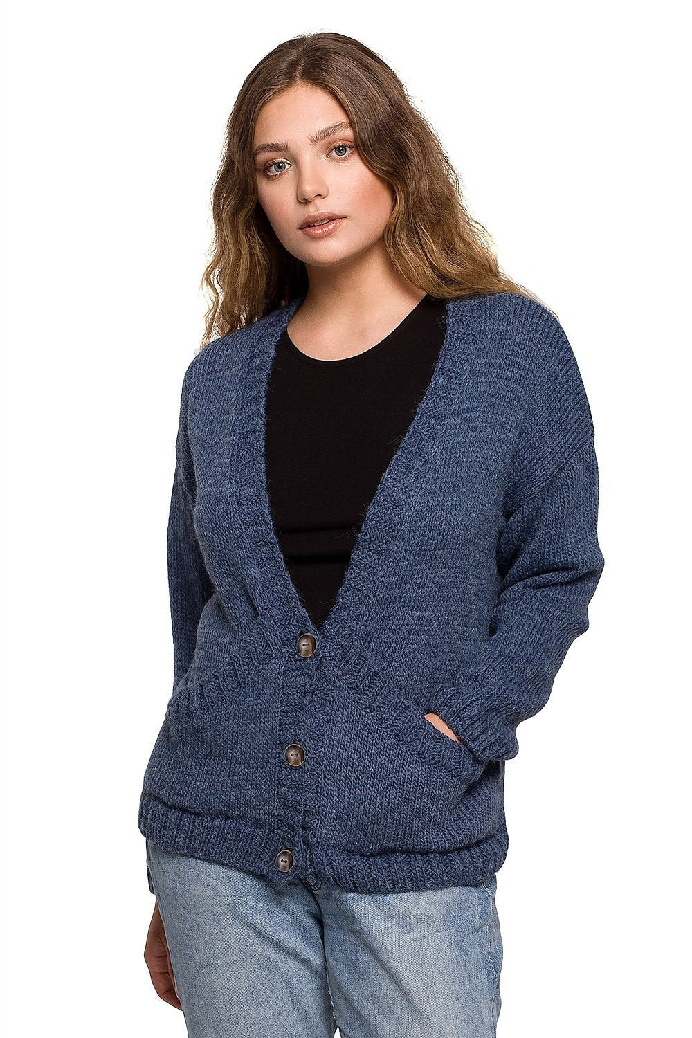 Cardigan Model 157596 BE Knit - Tomorrow Style