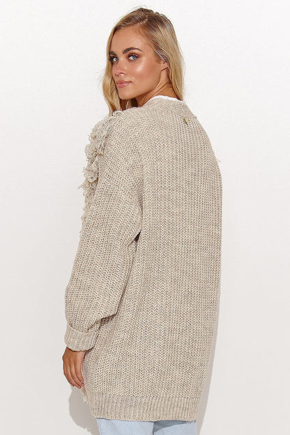 Cardigan Model 185224 Makadamia - Tomorrow Style