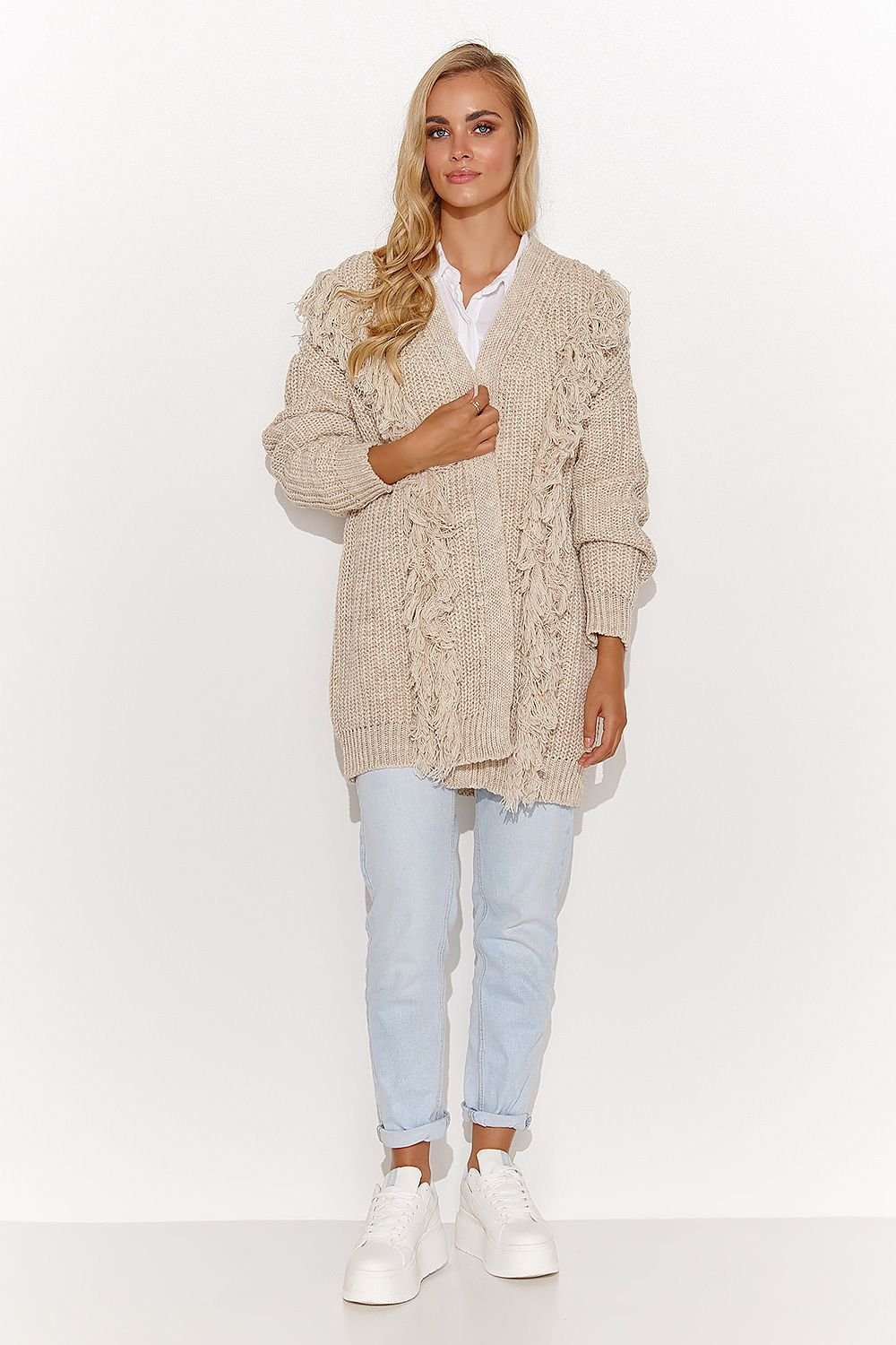 Cardigan Model 185224 Makadamia - Tomorrow Style