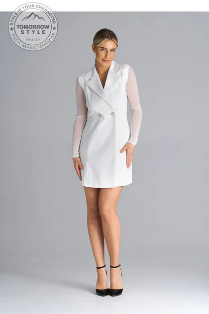 Casual Chic Mini-Jackenkleid