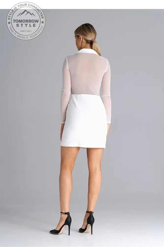 Casual Chic Mini-Jackenkleid