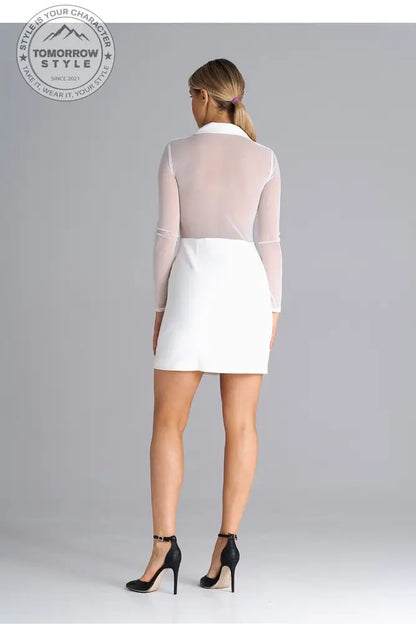 Casual Chic Mini-Jackenkleid