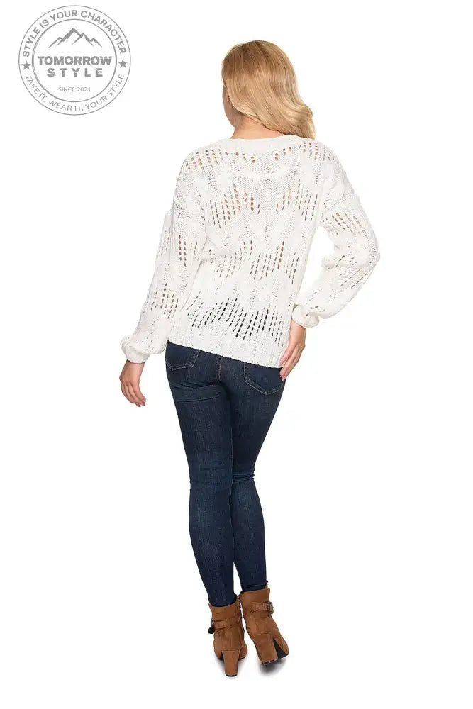 Charming Cutout Pullover