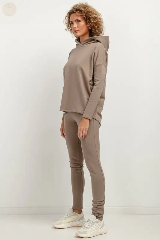 City Chic Beige Leggings für Damen - Tomorrow Style