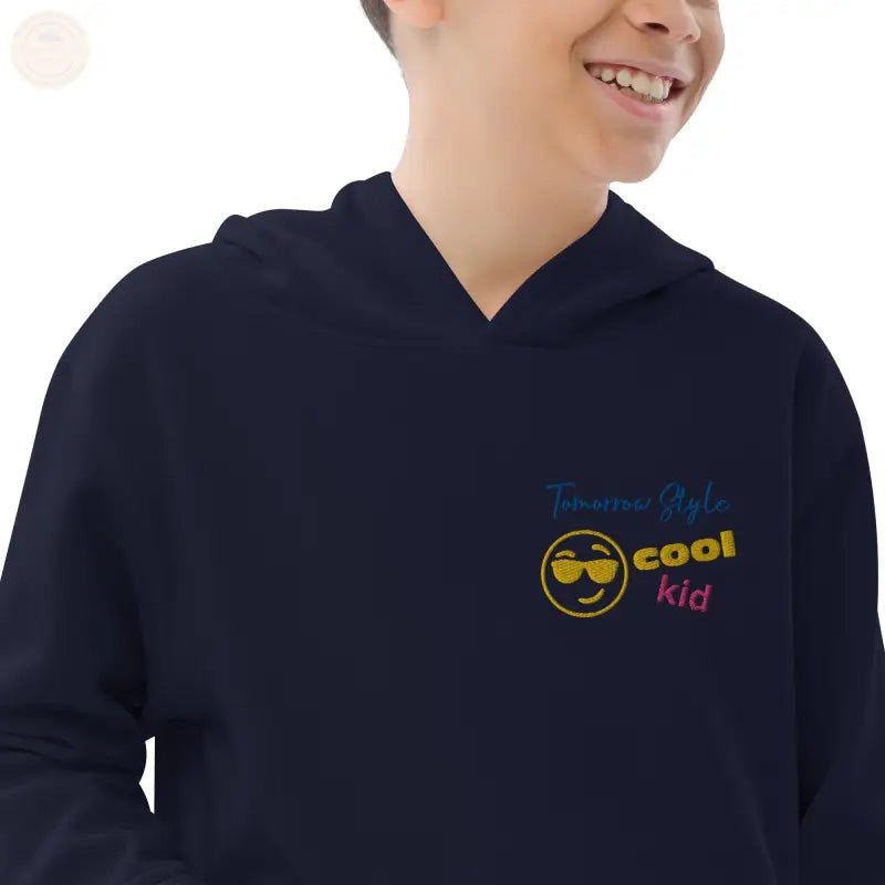 Coole Bestickte Vlies Hoodie für Jungs - Tomorrow Style