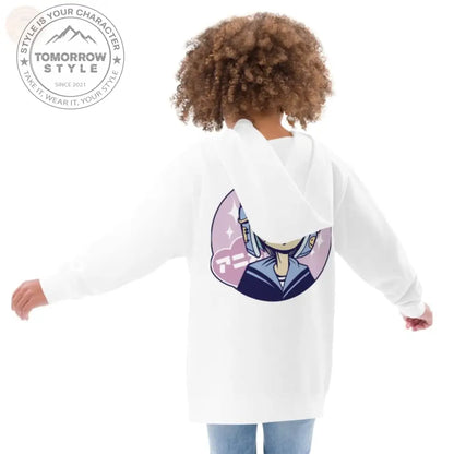 Cozy Adventures: Flauschiger Fleece - Hoodie für Mädchen - Tomorrow Style