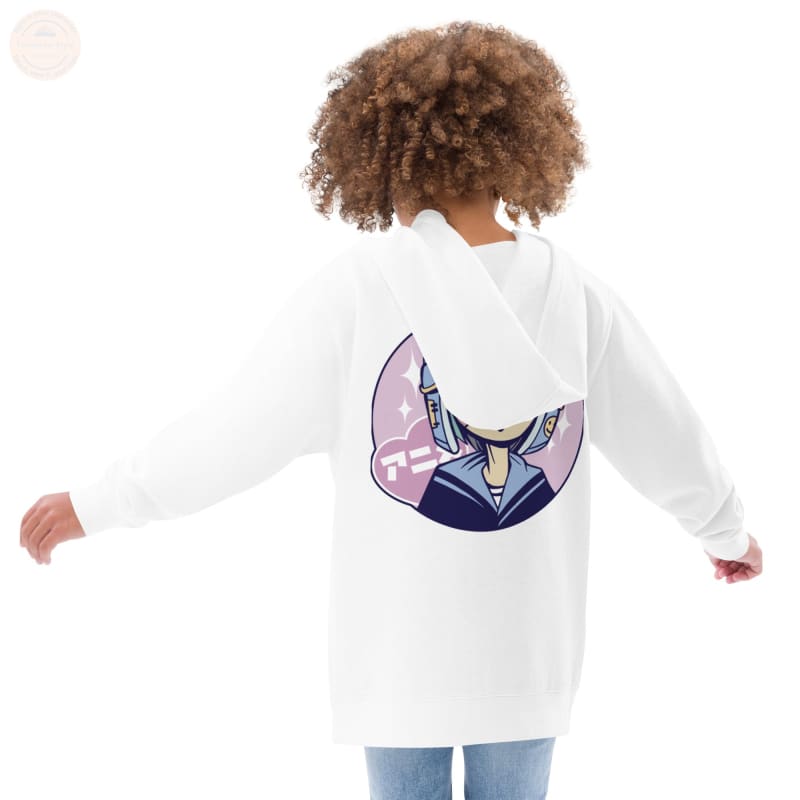 Cozy Adventures: Flauschiger Fleece - Hoodie für Mädchen - Tomorrow Style