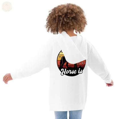 Cozy Adventures: Flauschiger Fleece - Hoodie für Mädchen - Tomorrow Style