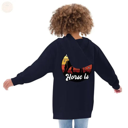 Cozy Adventures: Flauschiger Fleece - Hoodie für Mädchen - Tomorrow Style