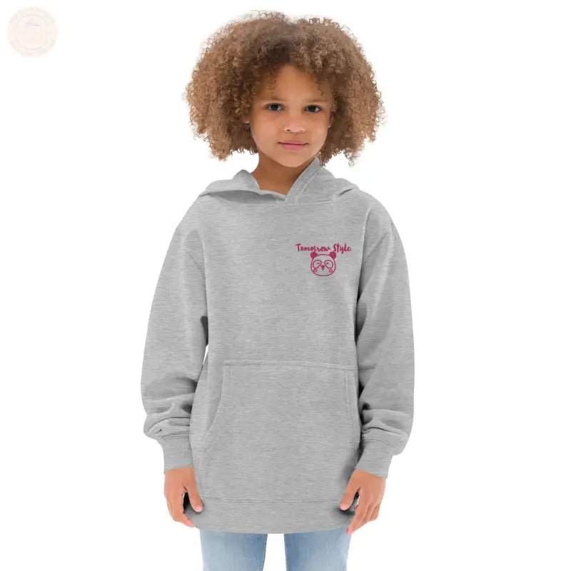 Cozy Adventures: Flauschiger Fleece - Hoodie für Mädchen - Tomorrow Style