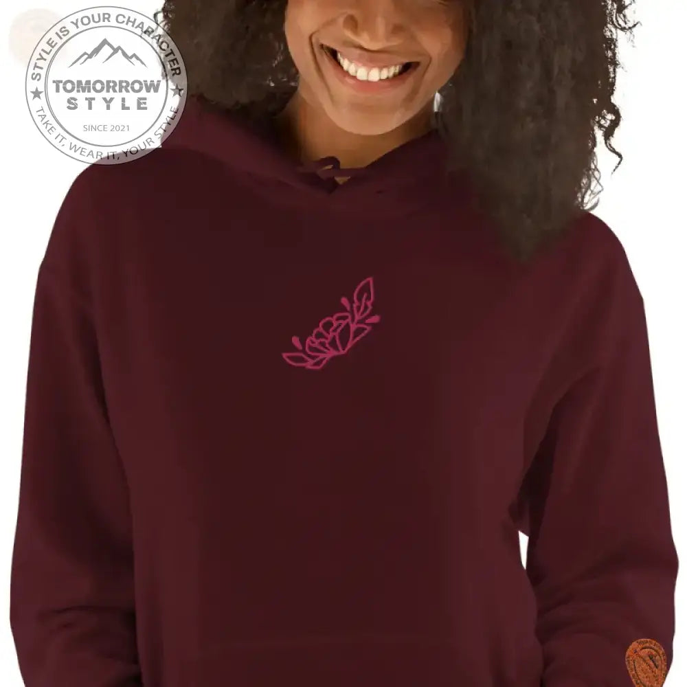 Bestickte Damen Hoodie
