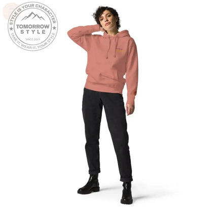 Cozy Chic: Bestickter Damen Hoodie - Tomorrow Style