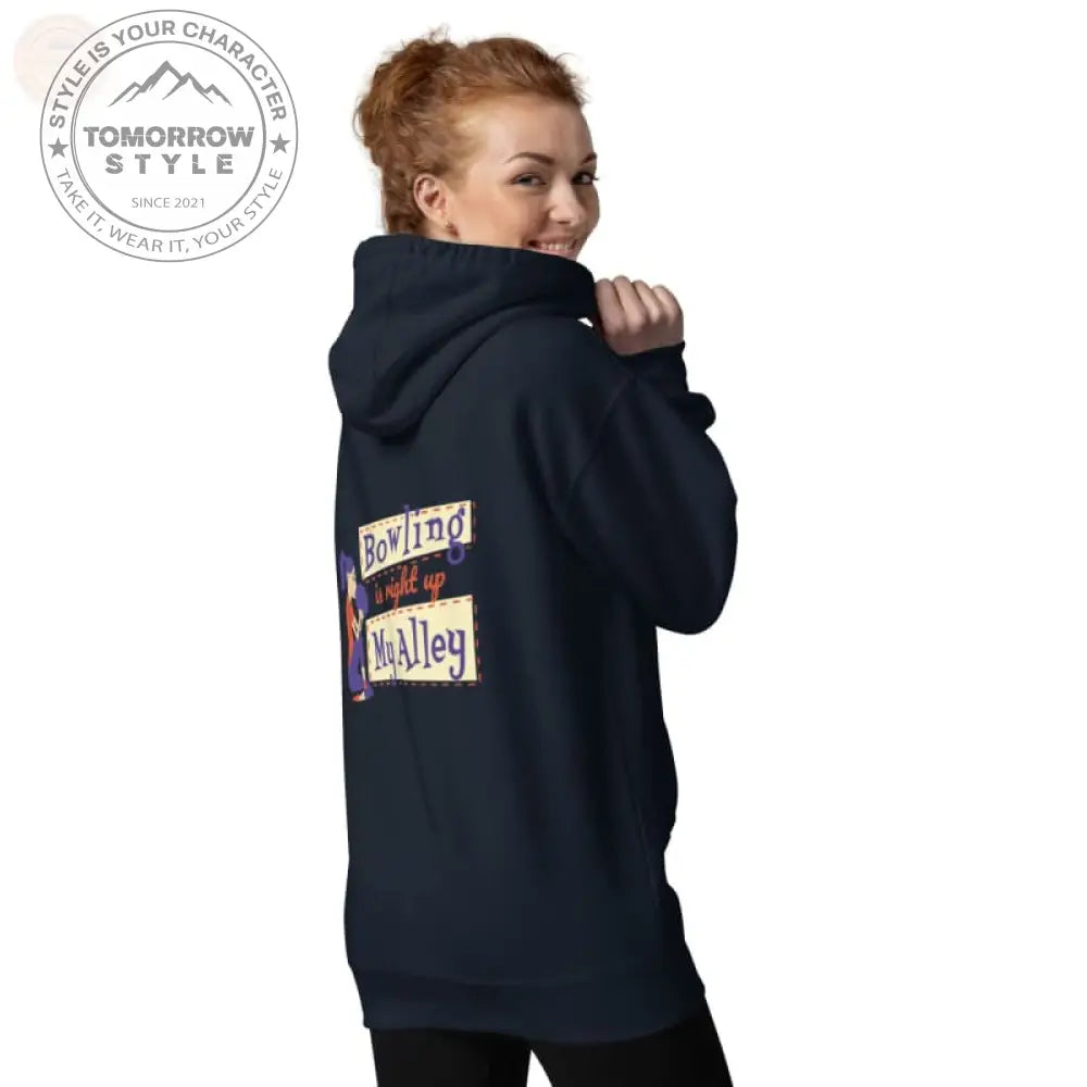 Cozy Chic: Bestickter Damen Hoodie - Tomorrow Style