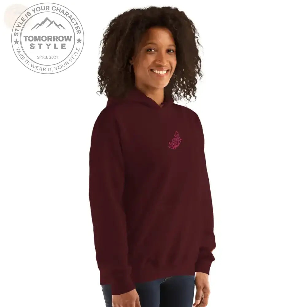 Bestickte Damen Hoodie