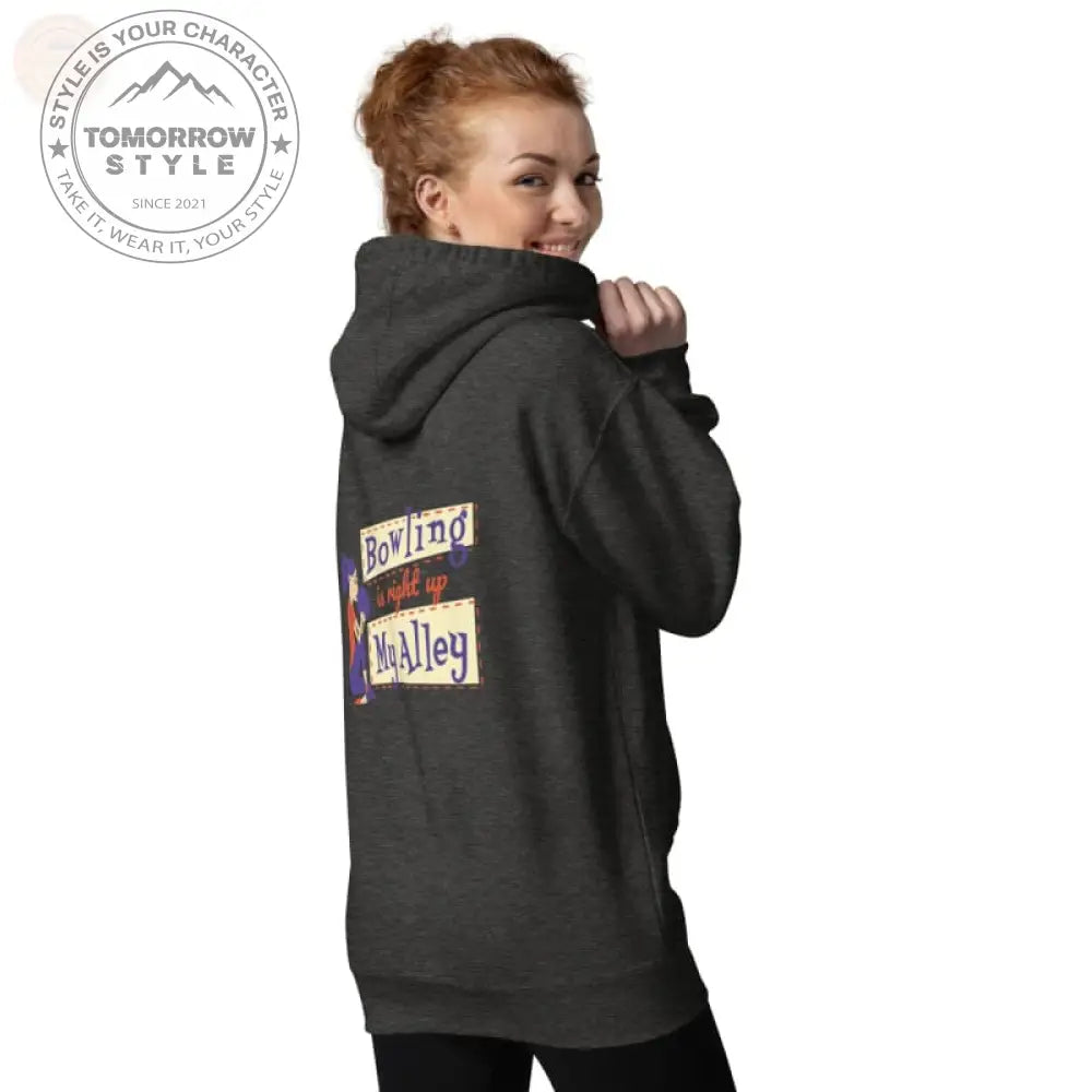 Cozy Chic: Bestickter Damen Hoodie - Tomorrow Style