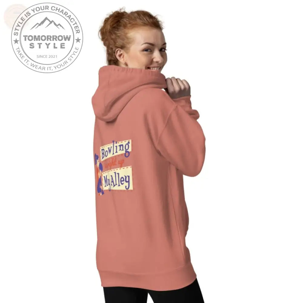 Cozy Chic: Bestickter Damen Hoodie - Tomorrow Style