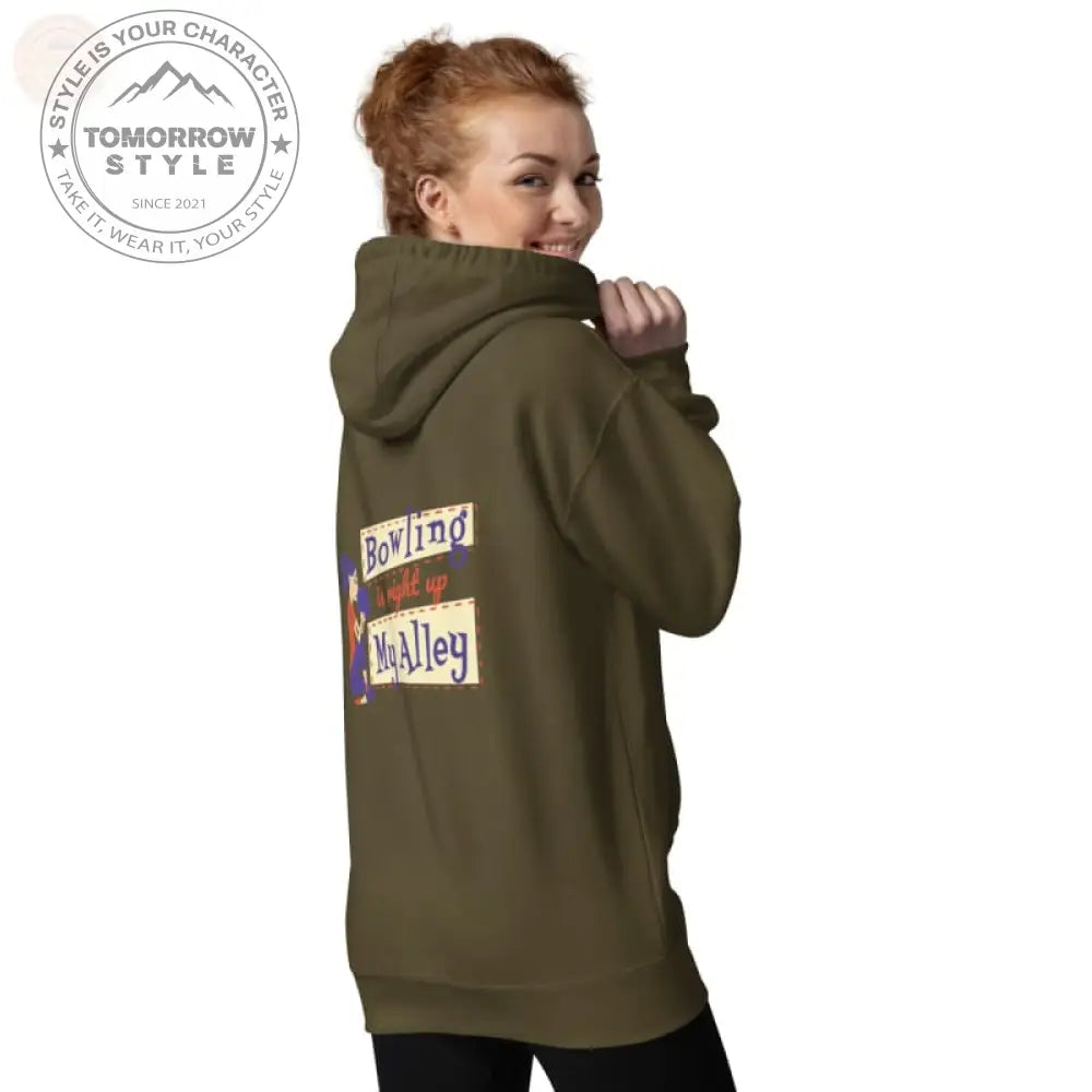 Cozy Chic: Bestickter Damen Hoodie - Tomorrow Style