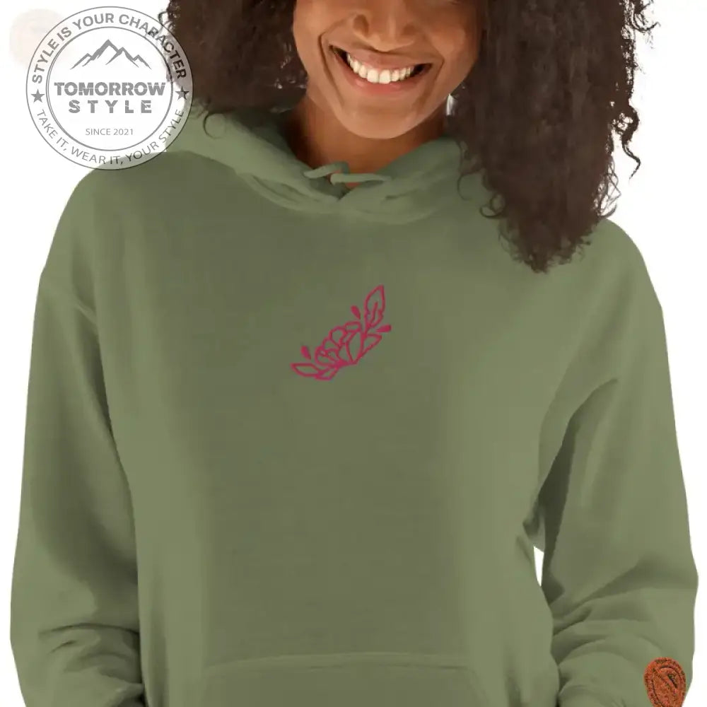 Bestickte Damen Hoodie