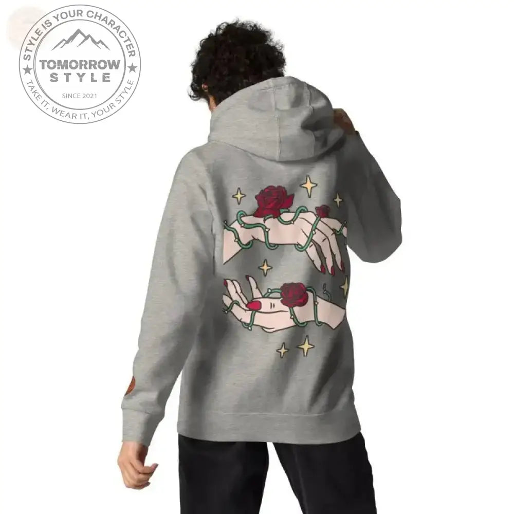 Cozy Chic: Bestickter Damen Hoodie - Tomorrow Style