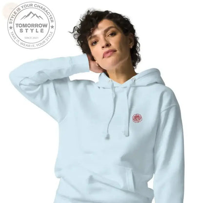 Cozy Chic: Bestickter Damen Hoodie - Tomorrow Style