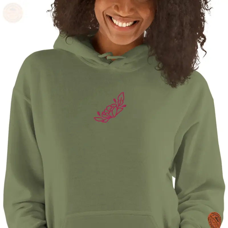 Bestickte Damen Hoodie