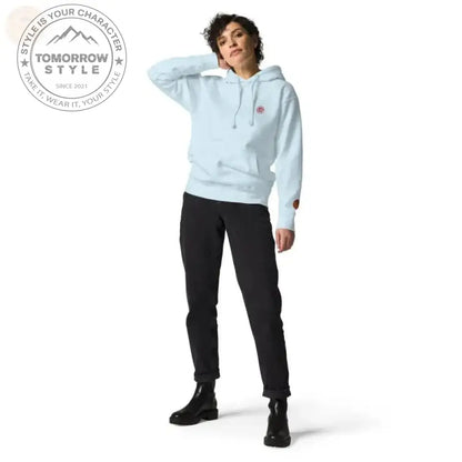 Cozy Chic: Bestickter Damen Hoodie - Tomorrow Style