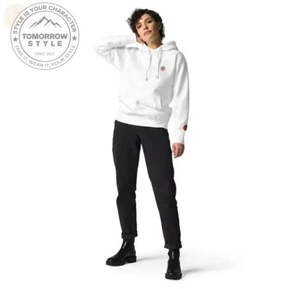 Cozy Chic: Bestickter Damen Hoodie - Tomorrow Style
