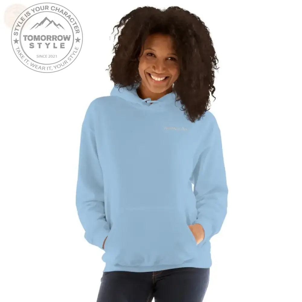 Damen Power Hoodie - Hellblau / S
