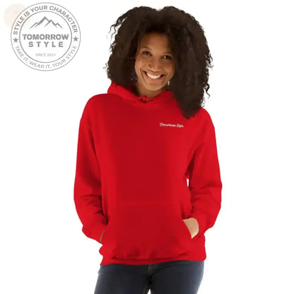 Damen Power Hoodie - Rot / S