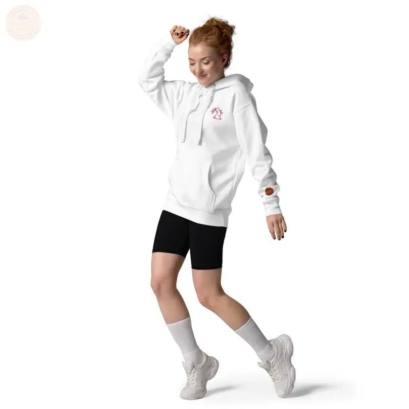 Cozy Cool: Bestickter Damen Hoodie - Tomorrow Style