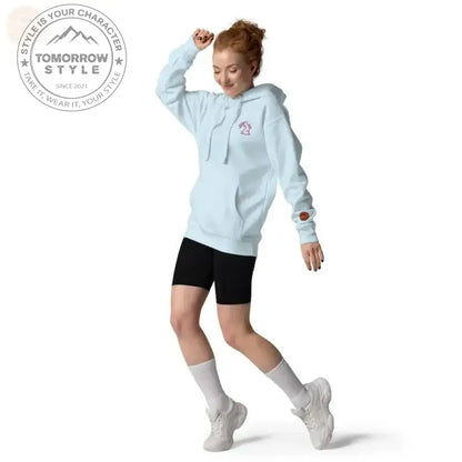 Cozy Cool: Bestickter Damen Hoodie - Tomorrow Style