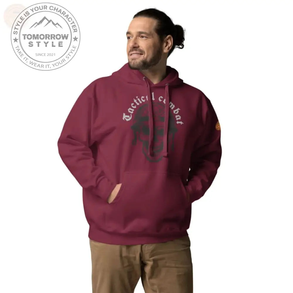 Cozy Cool: Bestickter Herren Hoodie - Tomorrow Style