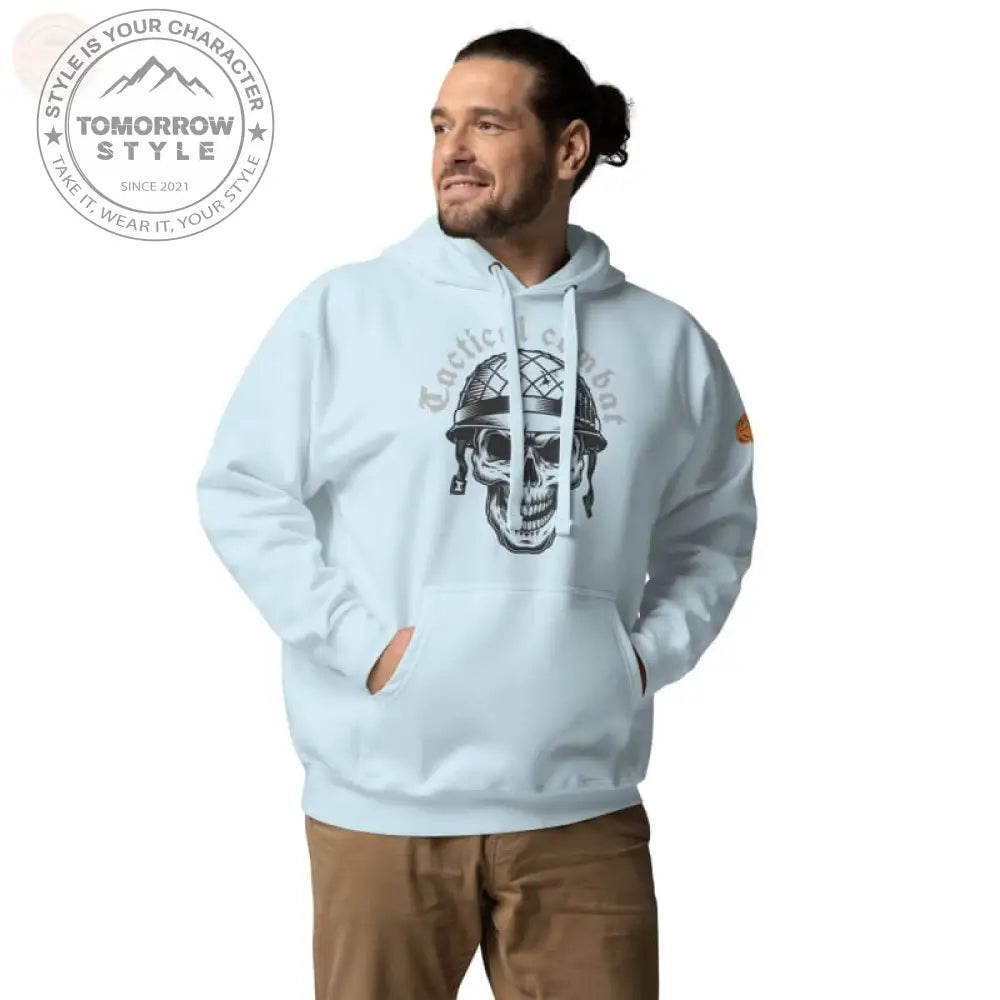 Cozy Cool: Bestickter Herren Hoodie - Tomorrow Style