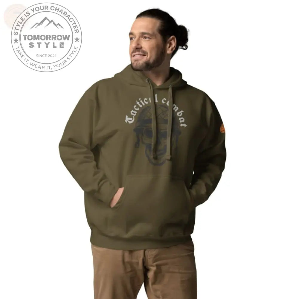 Cozy Cool: Bestickter Herren Hoodie - Tomorrow Style