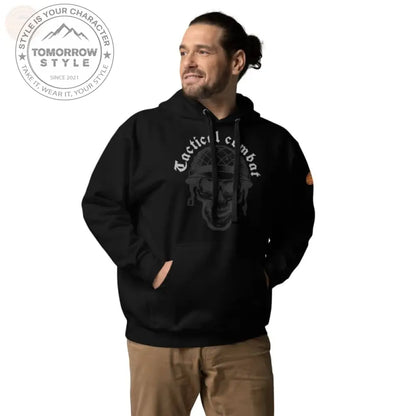 Cozy Cool: Bestickter Herren Hoodie - Tomorrow Style