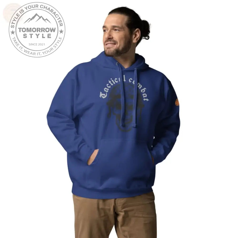 Cozy Cool: Bestickter Herren Hoodie - Tomorrow Style