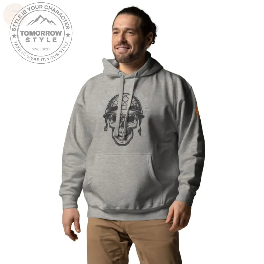 Cozy Cool: Bestickter Herren Hoodie - Tomorrow Style