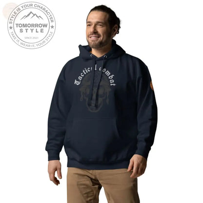 Cozy Cool: Bestickter Herren Hoodie - Tomorrow Style