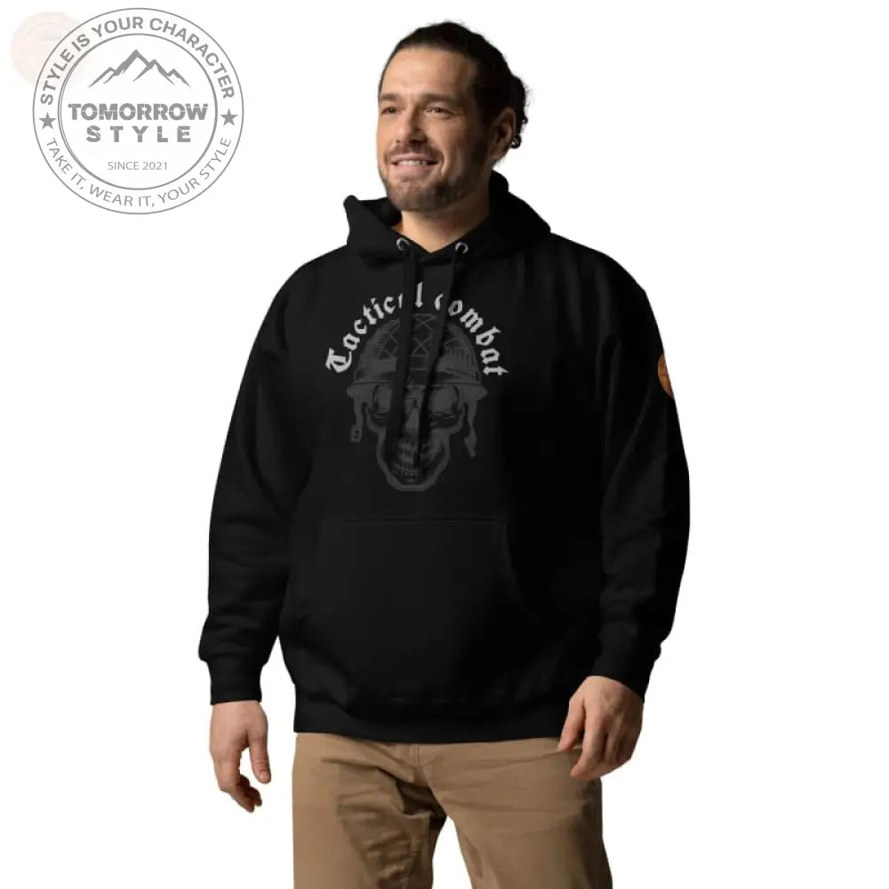 Cozy Cool: Bestickter Herren Hoodie - Tomorrow Style