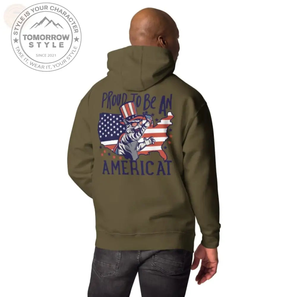 Cozy Street Style: Bestickter Herren Hoodie - Tomorrow Style