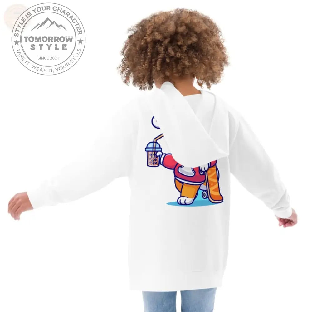 Cozy Vlies Hoodie für Mädchen - Der perfekte Begleiter - Tomorrow Style