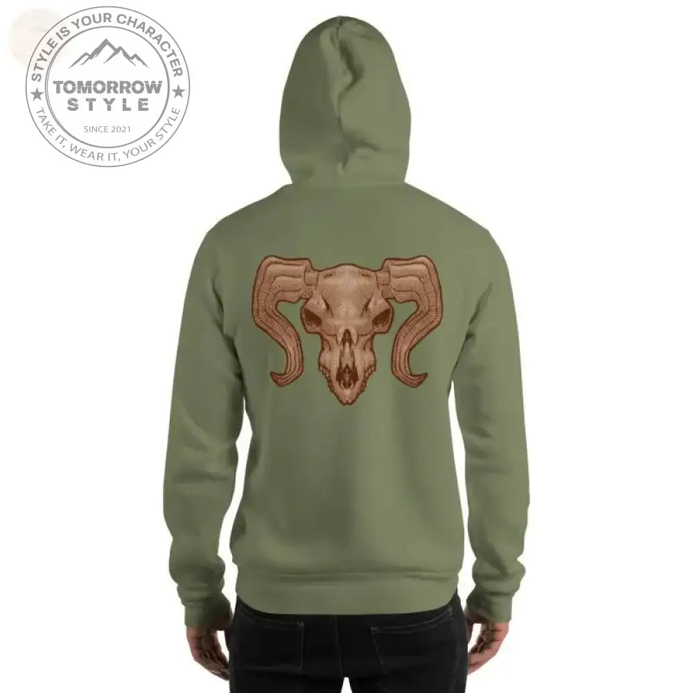 CozyChic bestickter Herren - Hoodie – ideal für kühlere Abende! - Tomorrow Style