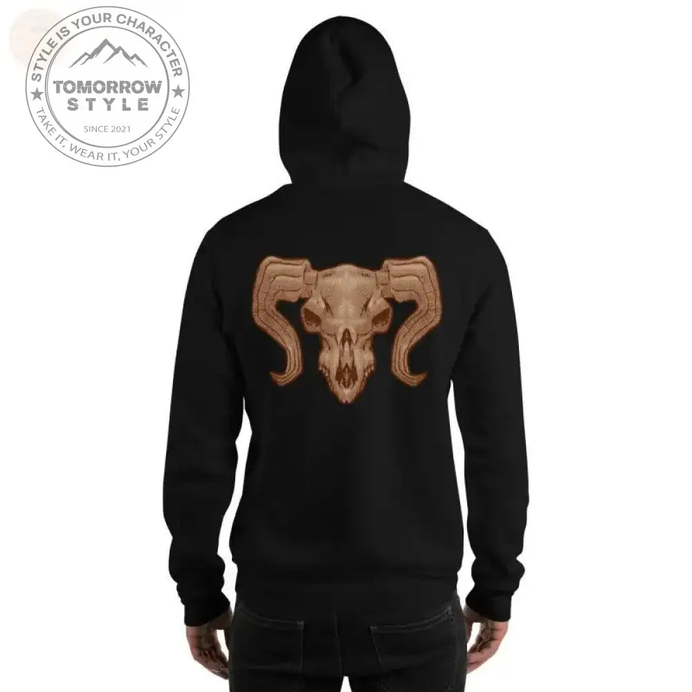 CozyChic bestickter Herren - Hoodie – ideal für kühlere Abende! - Tomorrow Style