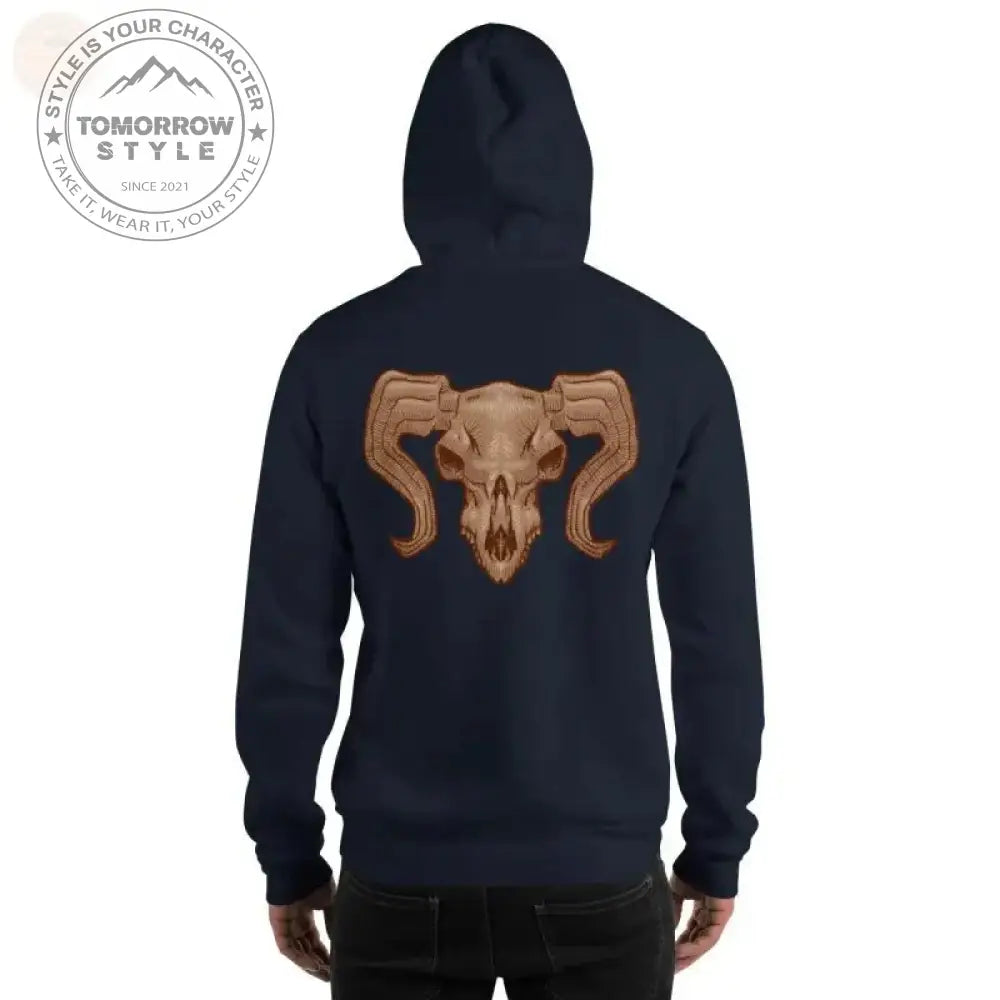 CozyChic bestickter Herren - Hoodie – ideal für kühlere Abende! - Tomorrow Style