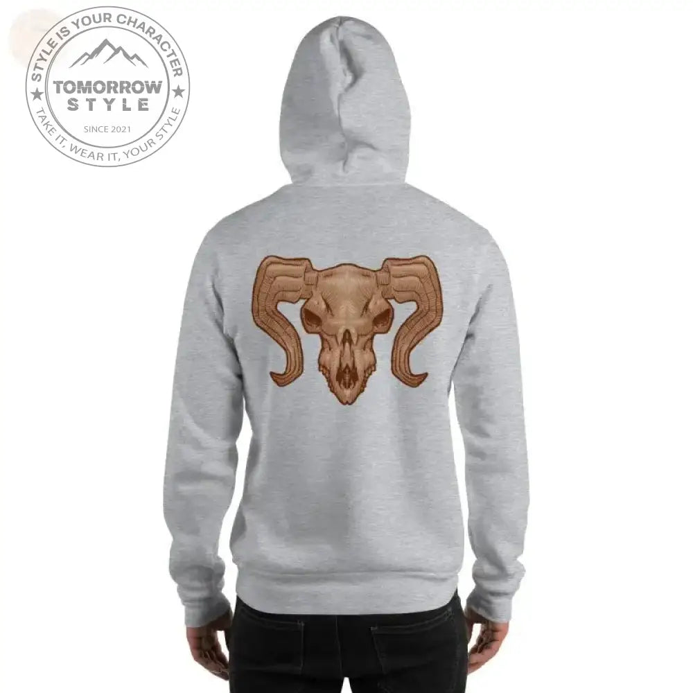 CozyChic bestickter Herren - Hoodie – ideal für kühlere Abende! - Tomorrow Style