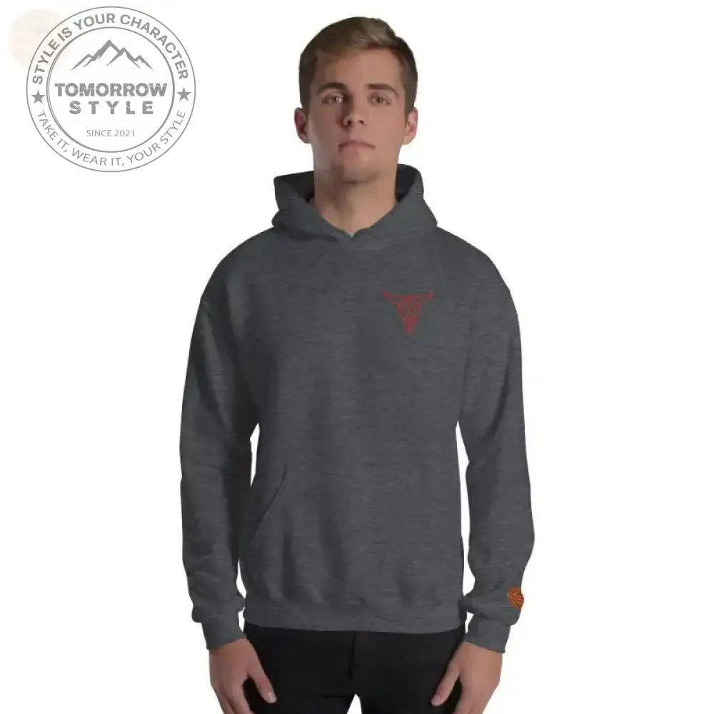 CozyChic bestickter Herren - Hoodie – ideal für kühlere Abende! - Tomorrow Style