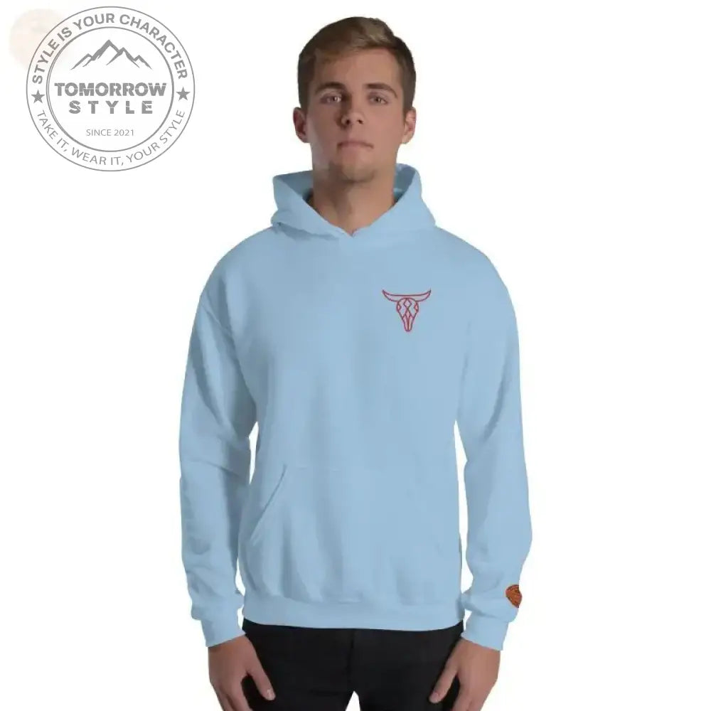 CozyChic bestickter Herren - Hoodie – ideal für kühlere Abende! - Tomorrow Style